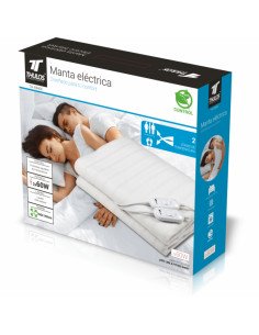 CALIENTACAMAS ELÉCTRICO 160*140 CM, LAVABLE, 2... 2