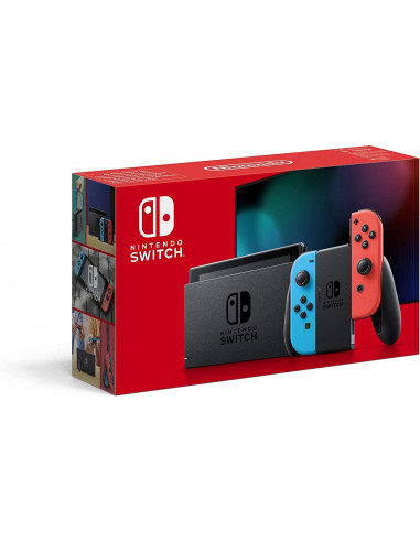 CONSOLA NINTENDO SWITCH AZUL/ROJA NEÓN