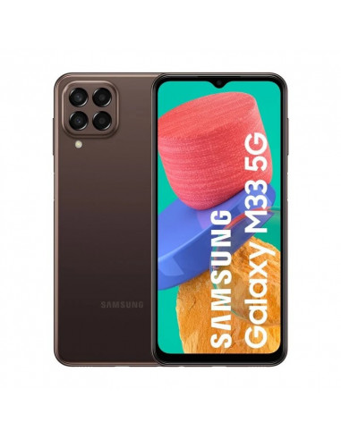 SAMSUNG M33  (6+128GB) 5G MARRÓN EU