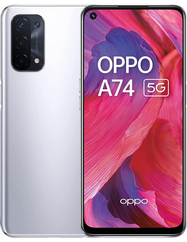 OPPO A74 (6+128GB) 5G PLATEADO EU