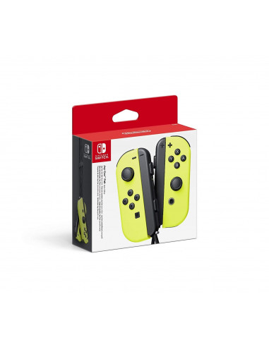 MANDOS JOY-CON ( 2 UNIDADES ) IZQUIERDO Y DERECHO COLOR AMARILLO NEÓN ( NINTENDO SWITCH )