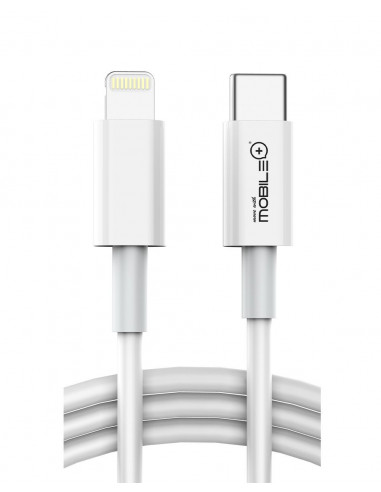 CABLE USB-TIPO C A LIGHTNING DE CARGA RAPIDA PD20W COMPATIBLE DISPOSITIVOS QUE USEN CABLE LIGTHTNING MB-1027