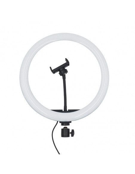 ANILLO LUZ LED 33CM (13") CON SOPORTE PARA MÓVIL 16W MB-RL33