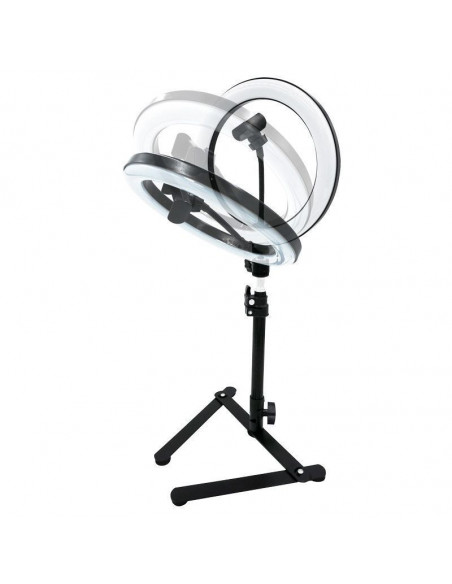 ANILLO LUZ LED 30CM (12")SOPORTE PARA MOBILE GIRATORIO 14.5W MB-RL30
