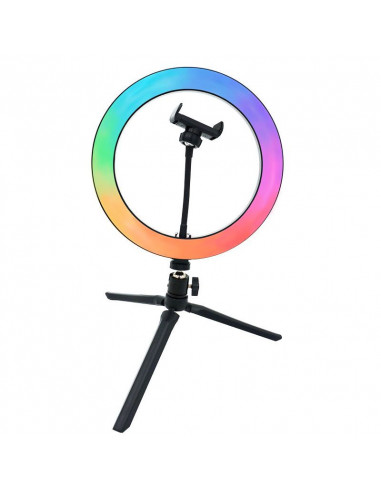 ANILLO LUZ LED 26CM RGB SOPORTE PARA...