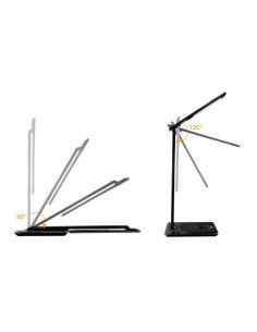 LÁMPARA DE ESCRITORIO CON LUZ LED, CARGADOR INALÁMBRICO... 2