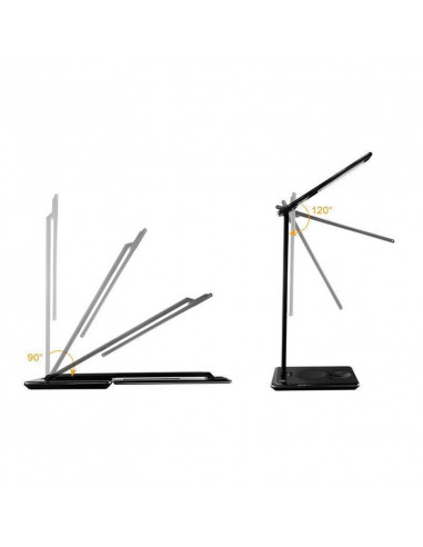 LÁMPARA DE ESCRITORIO CON LUZ LED,...