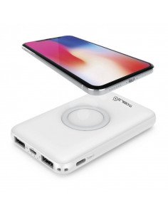 POWER BANK DE CARGA INALÁMBRICA CON BATERIA 5000MAH...