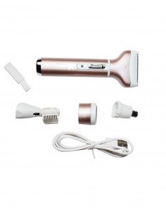 AFEITADORA CORPORAL RECARGABLE 4 EN1 THULOS  TH-BY10 2