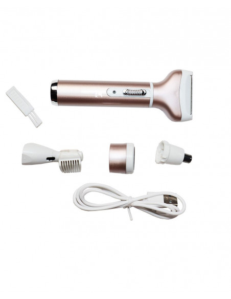 AFEITADORA CORPORAL RECARGABLE 4 EN1 THULOS  TH-BY10