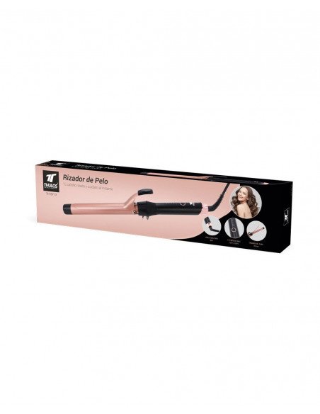 RIZADOR DE PELO, TUBO DE 28MM, POTENCIA 60W THULOS TH-BY13