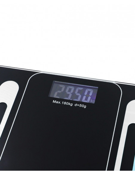 BÁSCULA DE BAÑO DIGITAL CON BLUETOOTH Y APP IOS, ANDROID THULOS TH-BD121