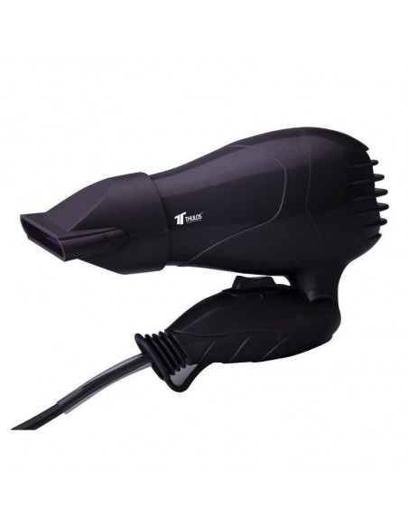 SECADOR DE PELO DE VIAJE 850W, MANGO PLEGABLE THULOS  TH-HDT803