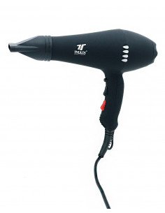 SECADOR DE PELO IÓNICO LUCES LED INCLUYE DIFUSOR Y...