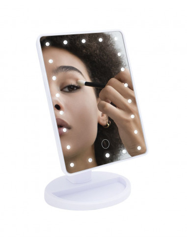 ESPEJO DE BELLEZA CON LUCES LED, RECTANGULAR THULOS TH-BY06