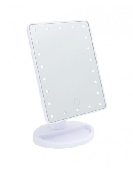 ESPEJO DE BELLEZA CON LUCES LED, RECTANGULAR THULOS TH-BY06
