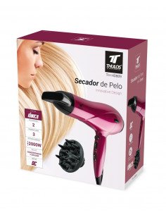 SECADOR DE PELO IÓNICO, 2 VELOCIDADES, 1600-2000W. THULOS... 2