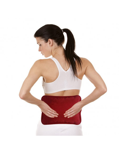 BOLSA ELÉCTRICA DE AGUA CALIENTE RECARGABLE (ROJO) THULOS TH-BY02