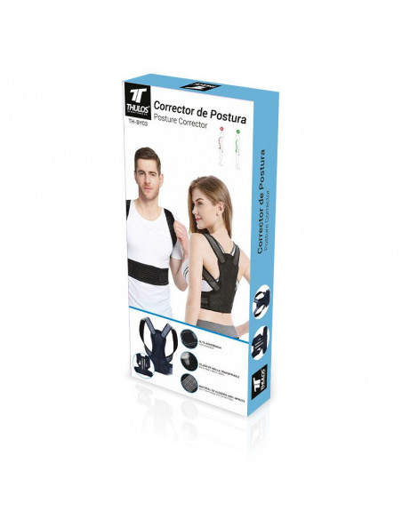 CORRECTOR DE POSTURA CON DISEÑO ERGONOMICO (TALLAS M-L-XL) THULOS TH-BY03