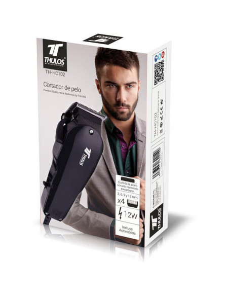 CORTAPELO DE CABLE CON ACCESORIOS. CUCHILLA DE ACERO DE ALTA CALIDAD. THULOS TH-HC102