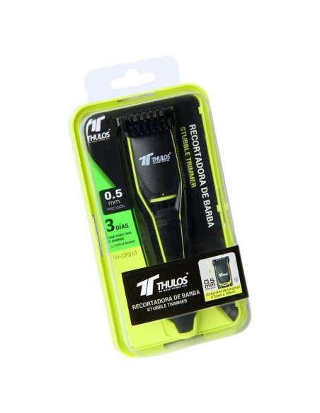 RECORTADOR DE BARBA CON 20 AJUSTES DE LONGITUD, INCLUYE SOPORTE AJUSTABLE. THULOS TH-CP310