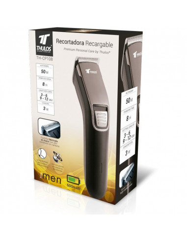 RECORTADORA DE PELO RECARGABLE, HOJA...