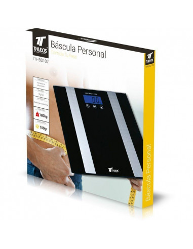 BÁSCULA DE BAÑO DIGITAL LCD,...