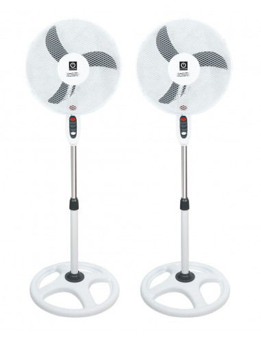 VENTILADOR DE PIE 16″, BASE CIRCULAR,...