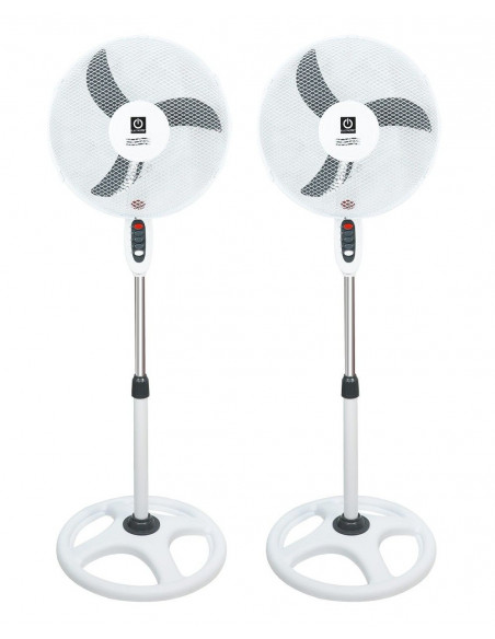 VENTILADOR DE PIE 16″, BASE CIRCULAR, ALTURA REGULABLE, ELECTROTEK ET-F16SFV2 (Pack 1 unidad)