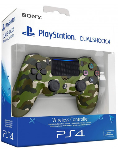 SONY DUALSHOCK.4 MANDO INALÁMBRICO V2 COLOR VERDE CAMUFLAJE (PS4)