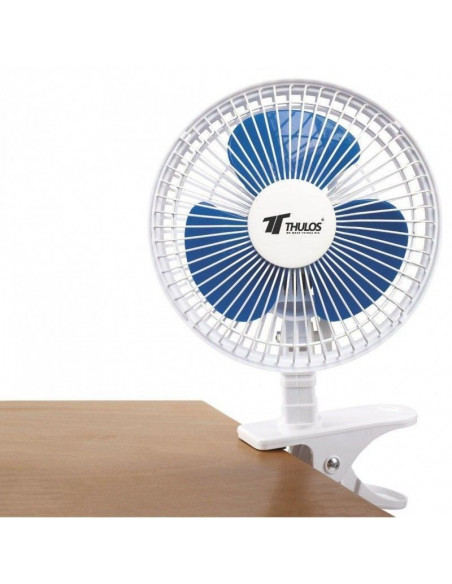VENTILADOR DE SOBREMESA O CLIP CON 2 MODALIDADES DE VELOCIDAS. THULOS TH-FN61