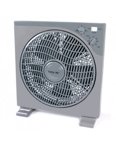 VENTILADOR CUADRADO 12″ CON 3 VELOCIDADES, MOTOR SILENCIOSO  ET-F12BX