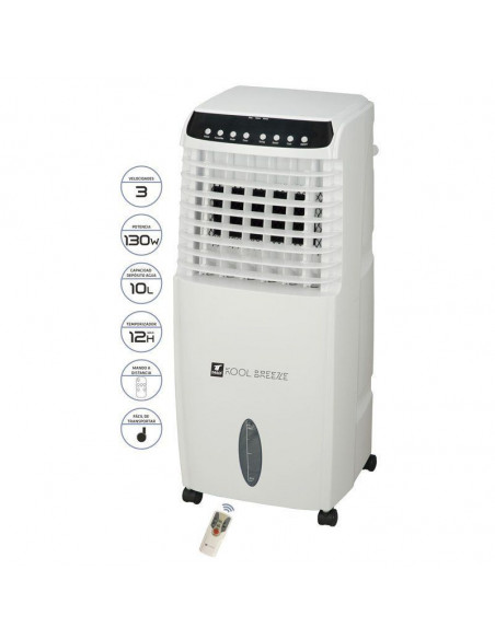 AIR COOLER 3 EN 1: REFRIGERADOR, VENTILADOR Y HUMIFICADOR CON MANDO A DISTANCIA. TH-KB12