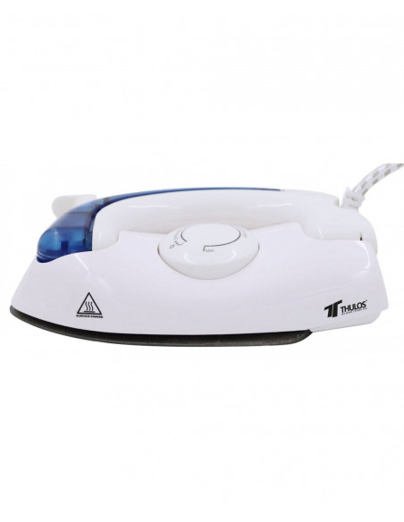 PLANCHA DE VIAJE CON MANGO PLEGABLE Y CHORRO A VAPOR 700W TH-PV700