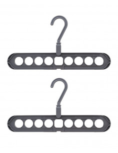 PERCHA MULTIUSOS CON 9 HUECOS PARA OPTIMISAR EL ESPACIO... 2