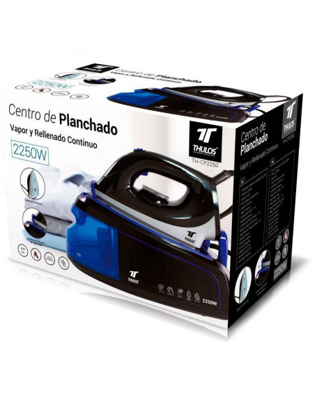 CENTRO DE PLANCHADO VAPOR CON 3 NIVELES DE VAPOR 2250W TH-CP2250