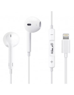 AURICULARES ESTÉREO CABLE TPE, CONECTOR DE LIGHTNING (VIA...