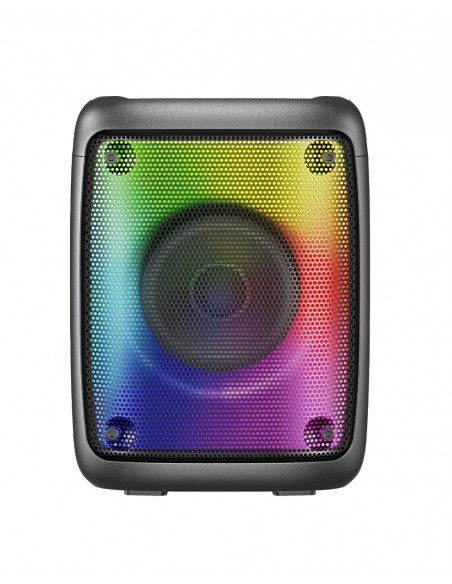 Pequeño Altavoz Portátil Wireless 10W con luces led, alcance de 10m y carga usb GO-ROCK GR-59