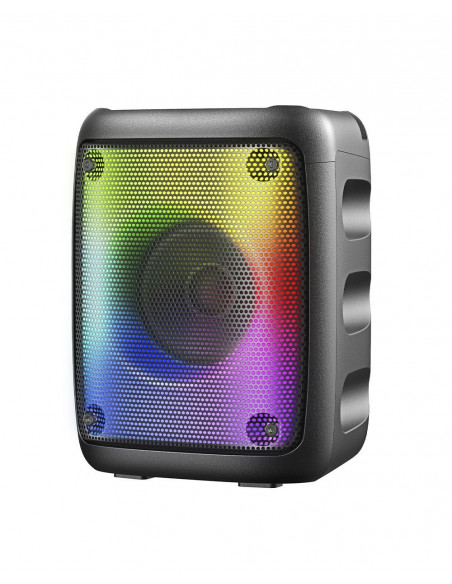 Pequeño Altavoz Portátil Wireless 10W con luces led, alcance de 10m y carga usb GO-ROCK GR-59