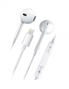 AURICULARES ESTÉREO, CLAVIJA DE LIGHTNING (VIA BT)...
