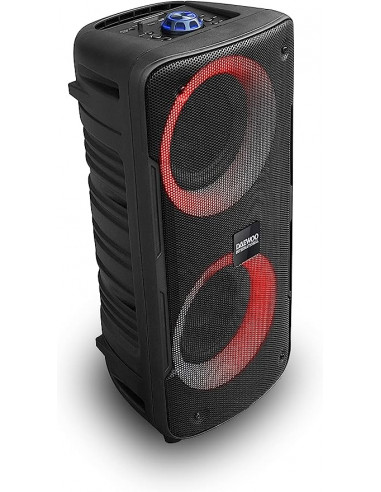 ALTAVOZ PARTY KARAOKE CON LUCES LED...