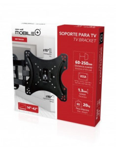 SOPORTE TV 14″-42″, 1.3MM DE GROSOR MOBILE+ MB-TVB4220 2