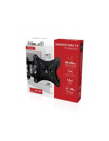 SOPORTE TV 14″-42″, 1.3MM DE GROSOR MOBILE+ MB-TVB4220