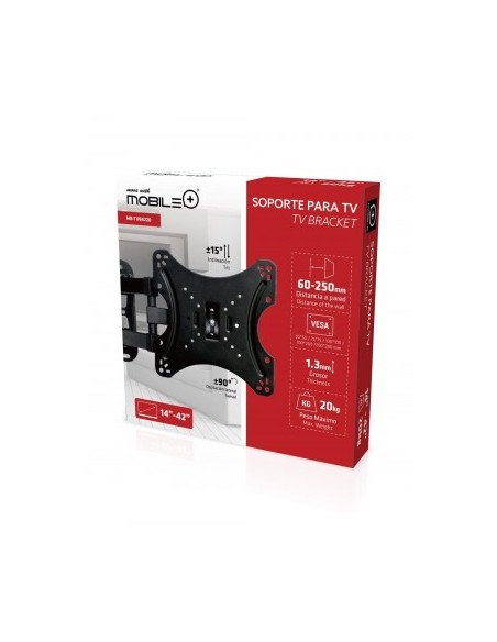 SOPORTE TV 14″-42″, 1.3MM DE GROSOR MOBILE+ MB-TVB4220