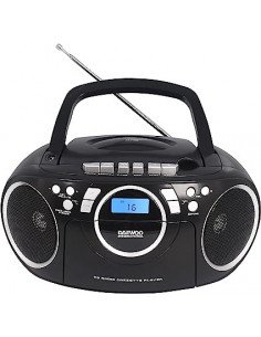 RADIO CD MP3 CON CASSETTE, REPRODUCTOR DE MUSICA Y...