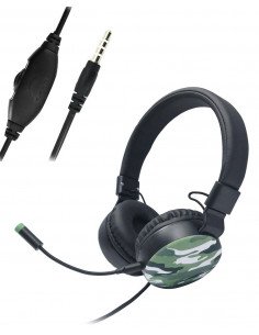 Auriculares Cascos Gaming con Micrófono, Sonido HD...