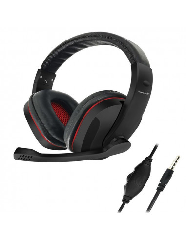 Auriculares Cascos Gaming con Micrófono, ajuste de volumen MOBILE+ MB-HP32