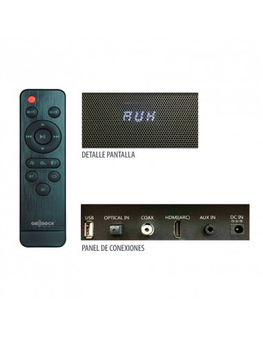 BARRA SONIDO SUBWOOFER CON ENTRADA...