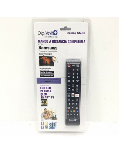 MANDO A DISTANCIA COMPATIBLE SAMSUNG...