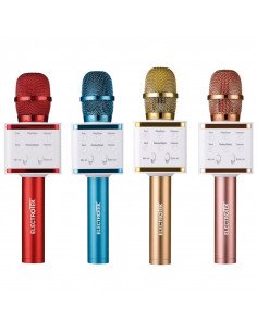 Micrófono KARAOKE Wireless 5W HECHO DE ALUMINIO, USB Y...